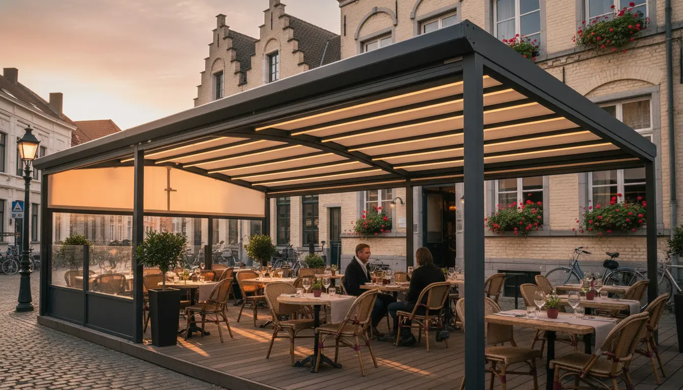 terrasoverkapping horeca